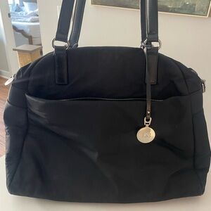 Black Nylon Lo & Sons travel/ work bag